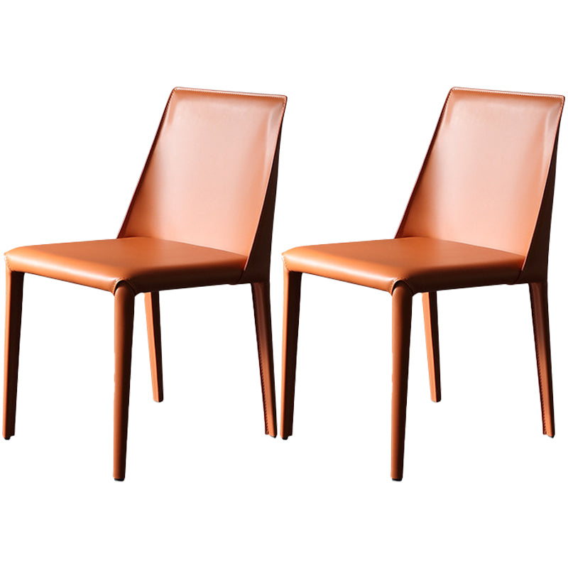Cuisine contemporaine en métal dinant la chaise latérale solide arrière dinant la chaise latérale