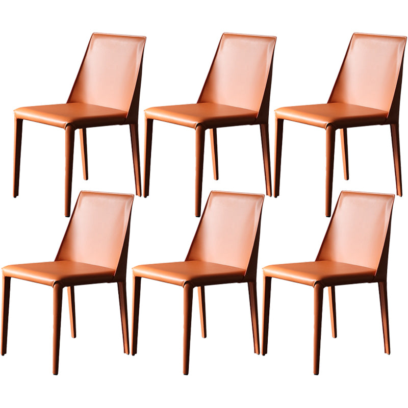 Cuisine contemporaine en métal dinant la chaise latérale solide arrière dinant la chaise latérale