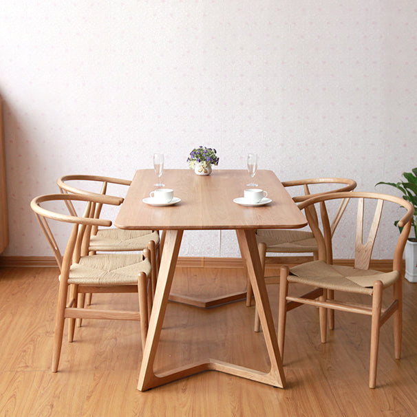 Glam Style Wood Dining Side Chair Armless Dining Chairs for Dining Room