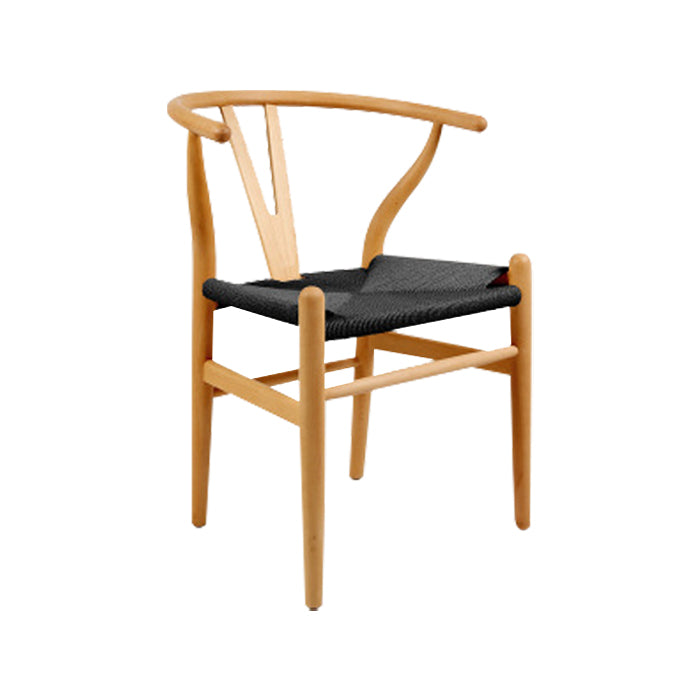 Glam Style Wood Dining Side Chair Armless Dining Chairs for Dining Room