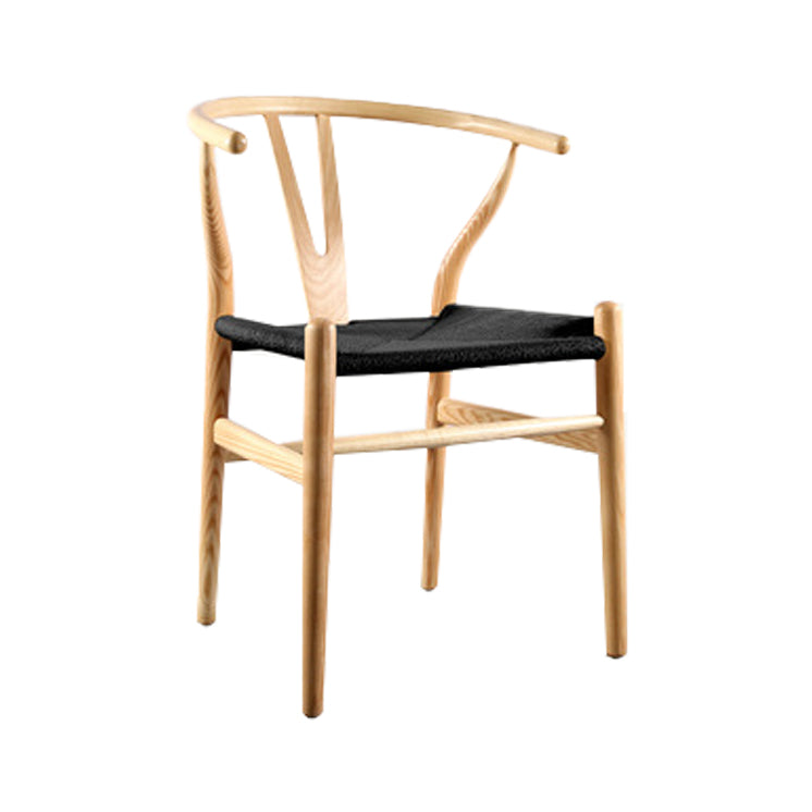 Glam Style Wood Dining Side Chair Armless Dining Chairs for Dining Room
