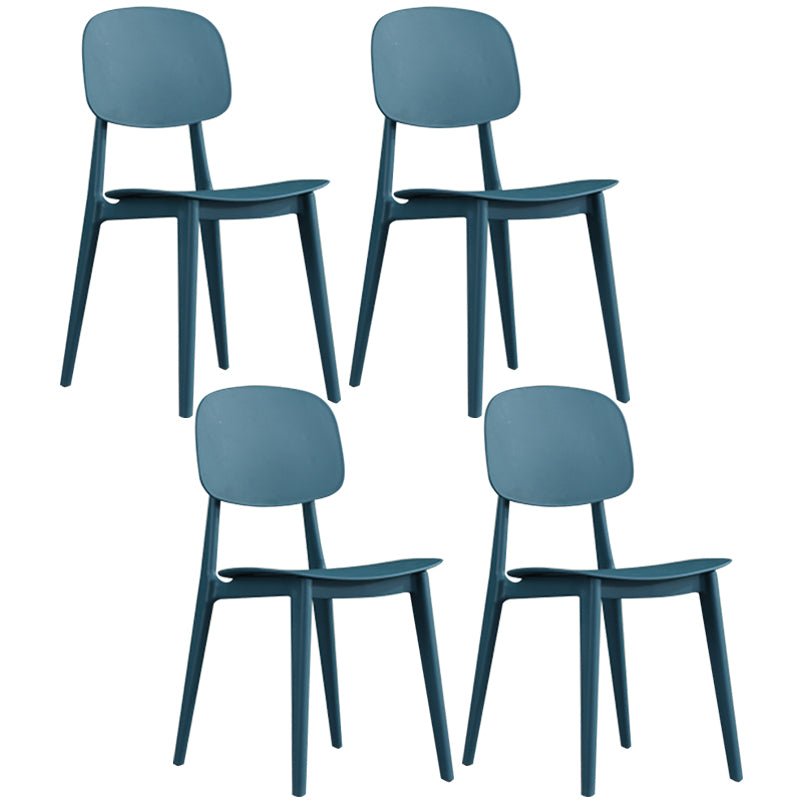 Plastic nordique Open Danding Dining Claid 32 "H Chaise de salle à manger pour restaurant