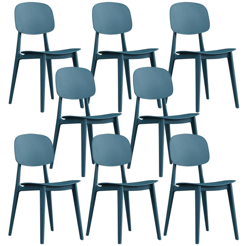 Plastic nordique Open Danding Dining Claid 32 "H Chaise de salle à manger pour restaurant