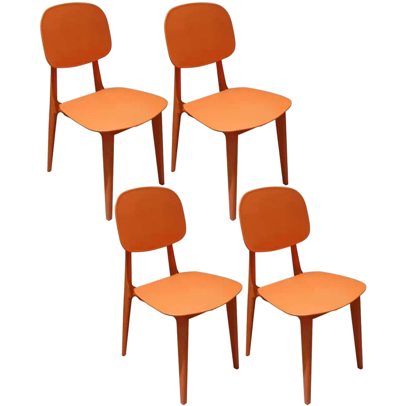Plastic nordique Open Danding Dining Claid 32 "H Chaise de salle à manger pour restaurant