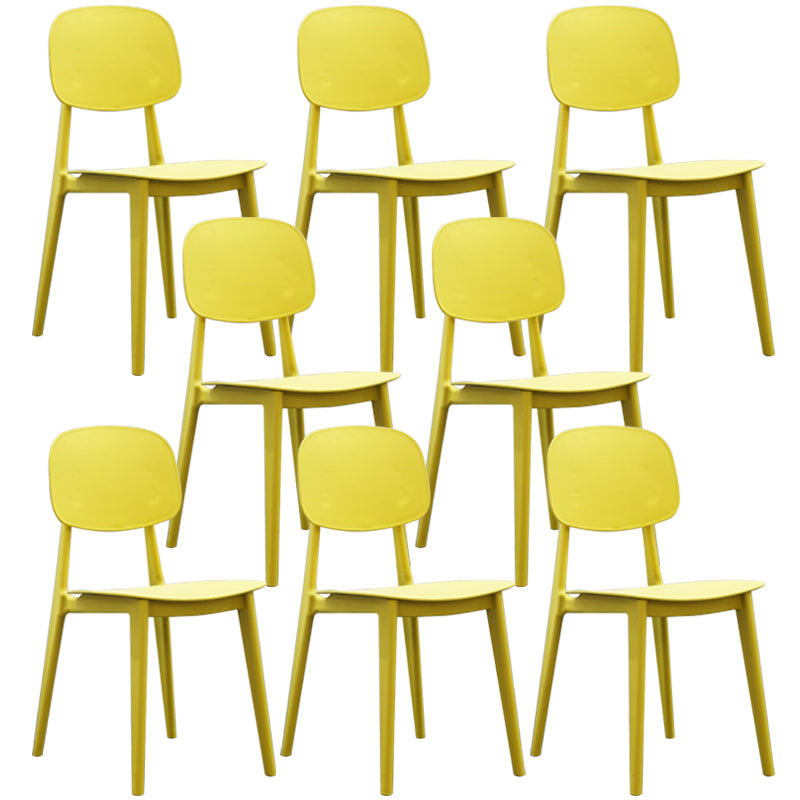 Plastic nordique Open Danding Dining Claid 32 "H Chaise de salle à manger pour restaurant