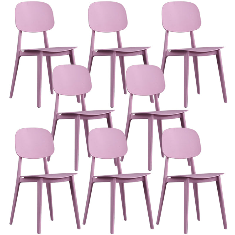 Plastic nordique Open Danding Dining Claid 32 "H Chaise de salle à manger pour restaurant