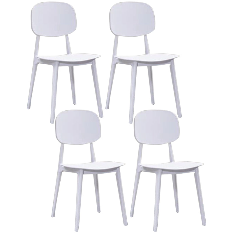 Plastic nordique Open Danding Dining Claid 32 "H Chaise de salle à manger pour restaurant