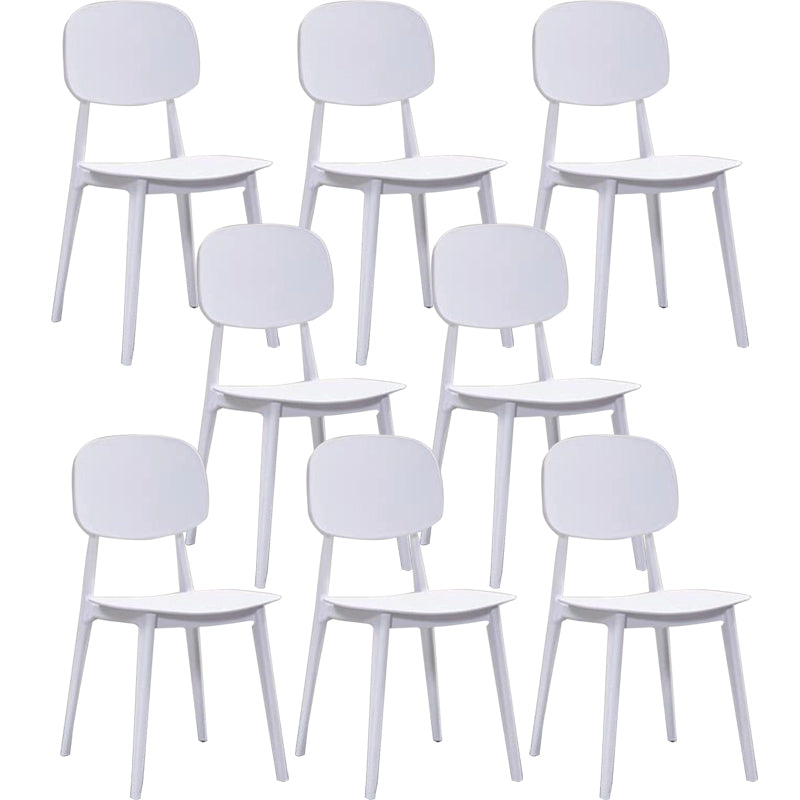 Plastic nordique Open Danding Dining Claid 32 "H Chaise de salle à manger pour restaurant