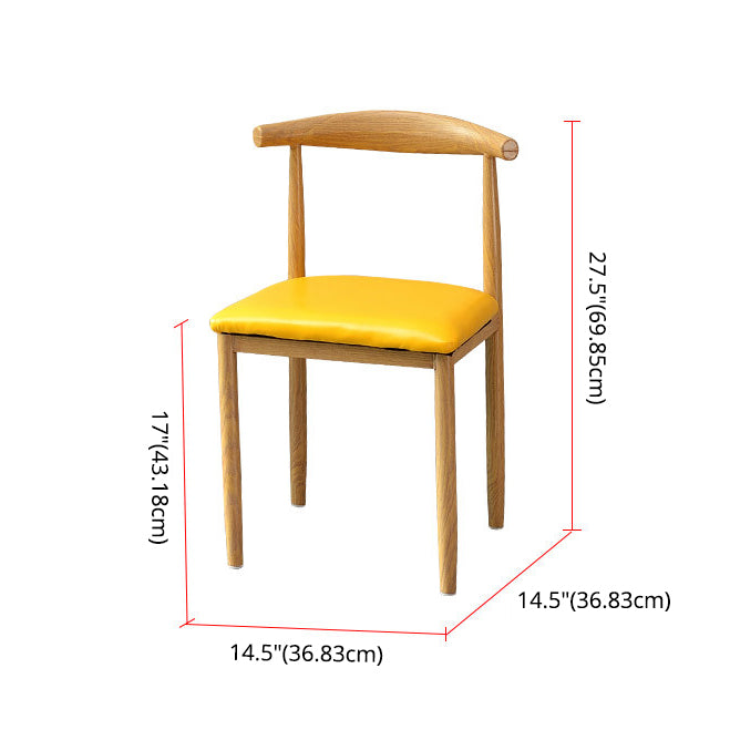 Modern Wooden Dining Room Set with Rectangle Top and Trestle Base Furniture