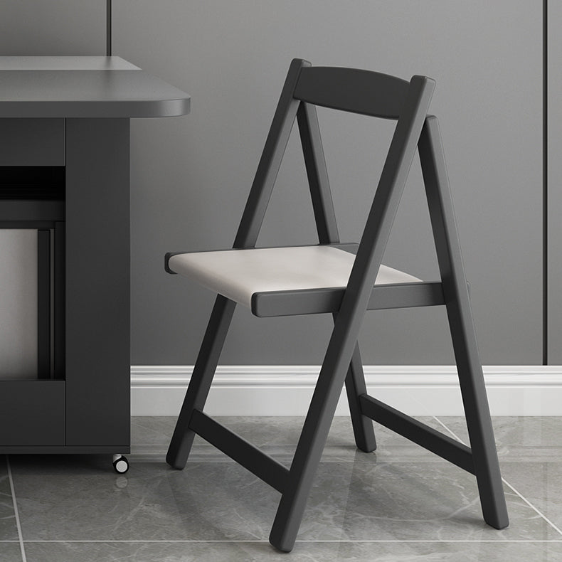 Modern Style Traditional Height Dining Set with Drop Leaf Table and Trestle Base for Home Use