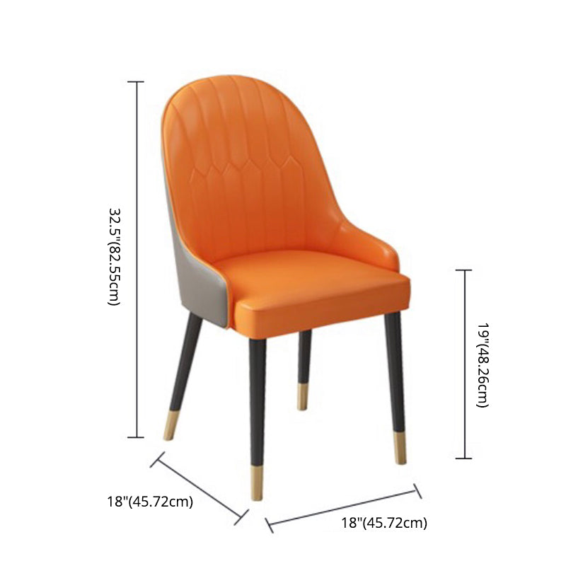 Fixed Minimalist Sintered Stone Top Kitchen Table Set of 4 Black Legs for Dining Room