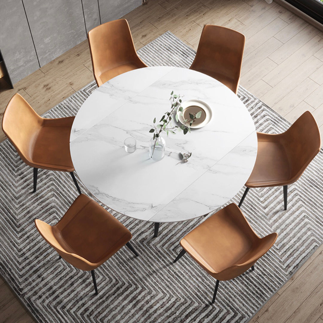 Modern Standard Sintered Stone Top Dining Room Set of 4 Legs Base for Kitchen Table Set