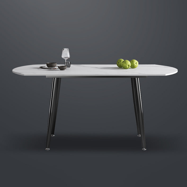 Modern Standard Sintered Stone Top Dining Room Set of 4 Legs Base for Kitchen Table Set