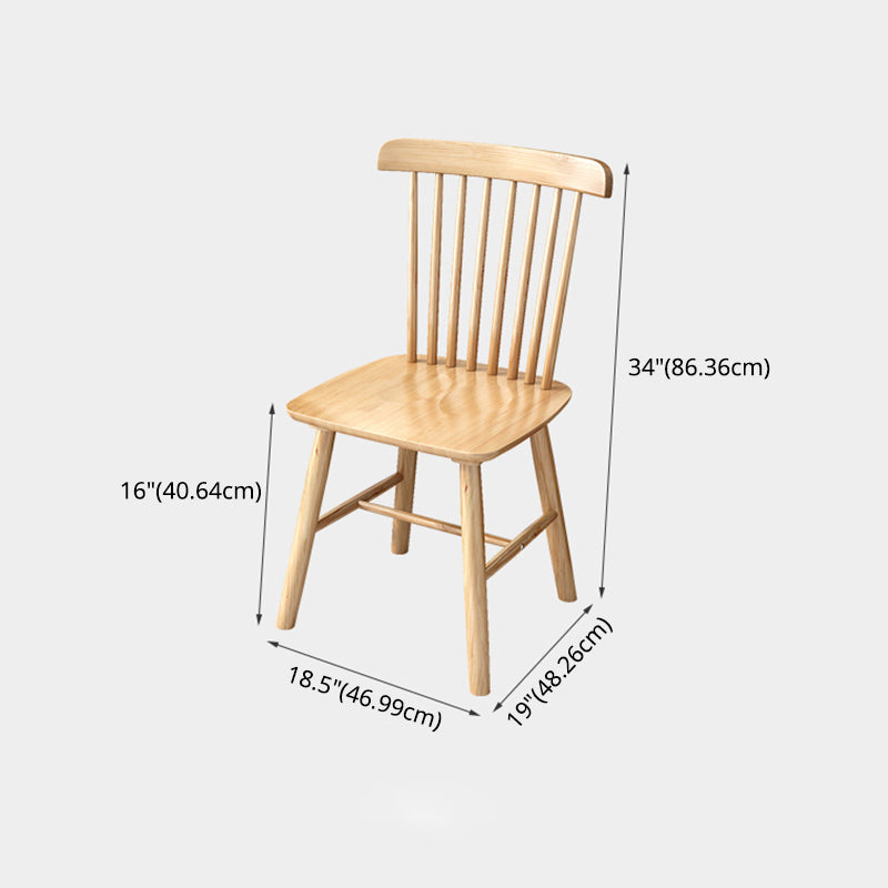 Moderne massive Holzrunde Esszimmer Set Raumsparende Design-Esstischmöbel