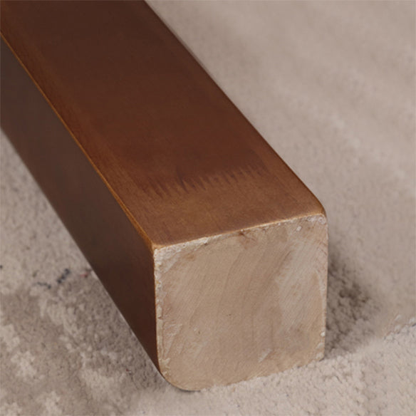 Traditional Standard Height Solid Wood Dining Table Rectangle Dining Room Set For Home