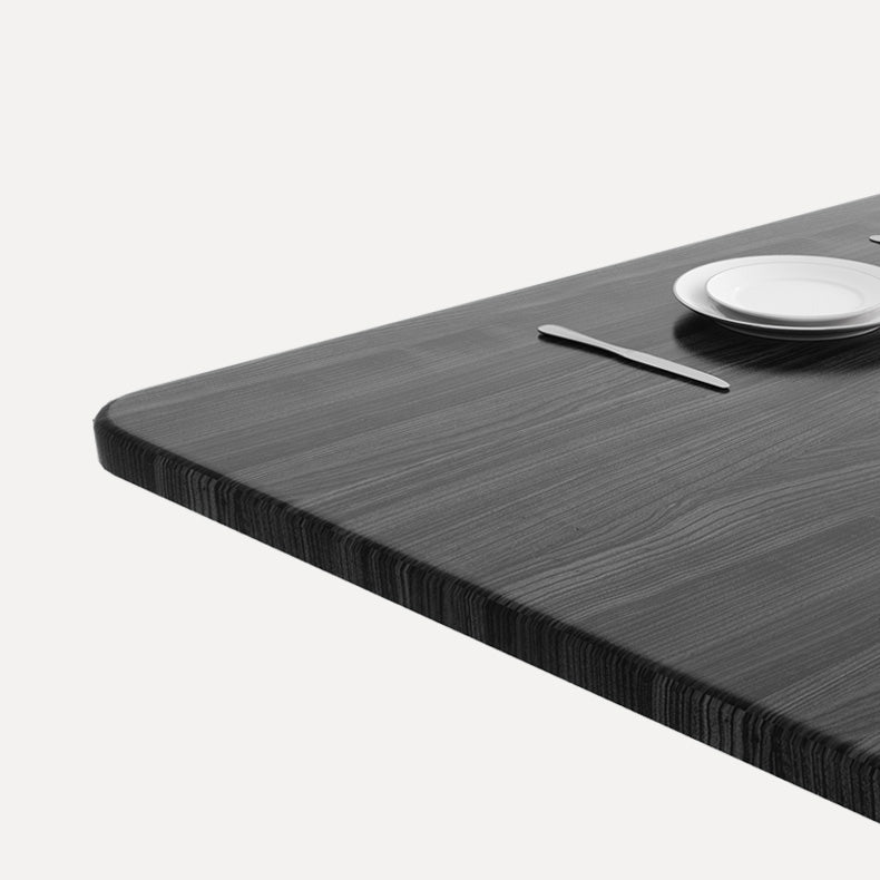 Moderno de comedor de madera Juego de diseño de mesa de diseño de espacio redondo