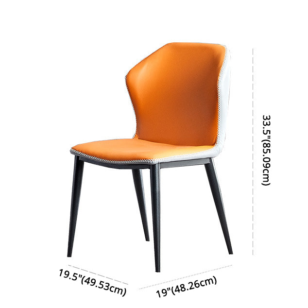 Minimalist Foldable Dining Set Standard Height with Black Base Dining Room Set for Home Use