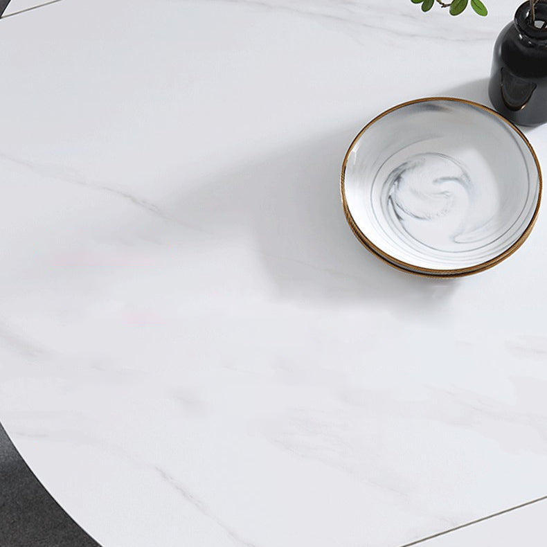 Moderno de comedor plegable de cocina Conjunto de muebles de comedor redondo para comedor formal