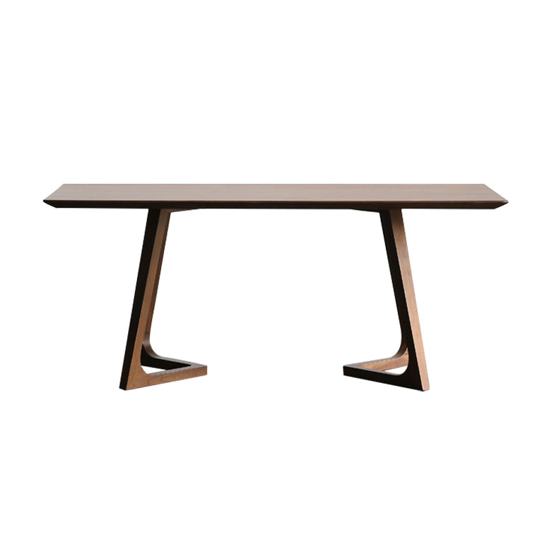 Modern Style Solid Wood Top Dining Table Sets Rectangle Table Dining Table Furniture for Home