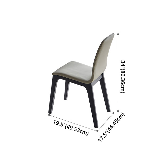 Contemporary Sintered Stone Dining Room Set Rectangle Dining Set with Built-in Storage Layer