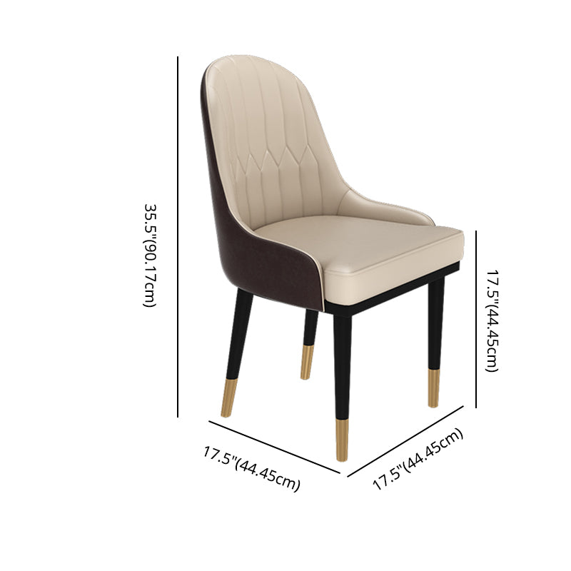 Round Scandinavian Style Dining Room Set Sintered Stone Dining Furniture Set with Metallic Base