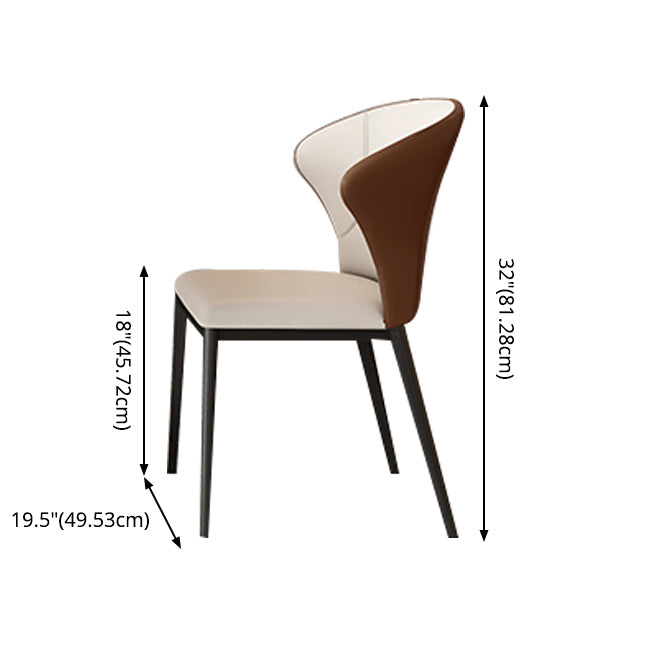 Dining Room Set Contemporary with Sintered Stone Dining Table and Cushion Chairs