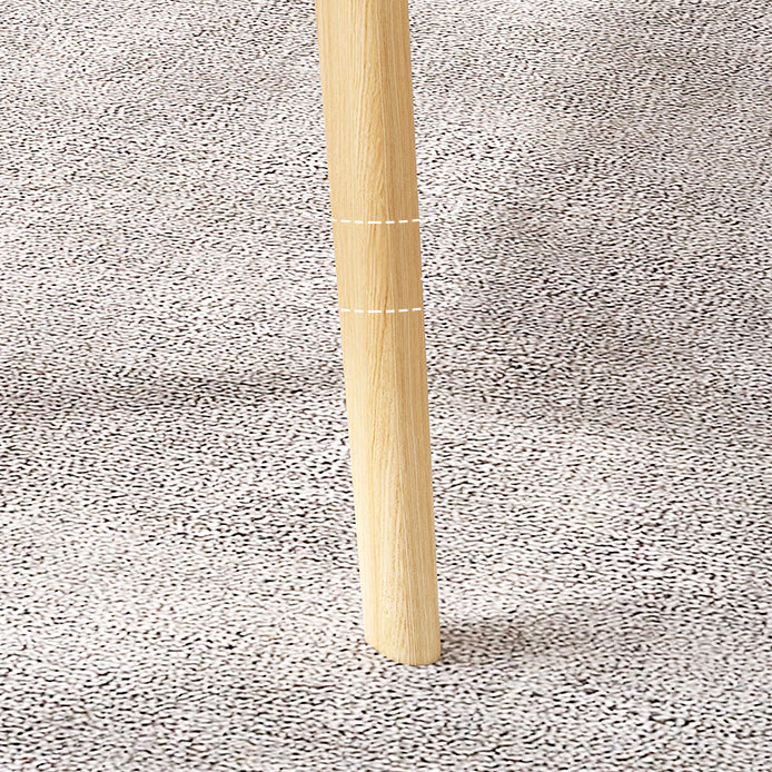 Minimalist Standard Kitchen Dining Set MDF Rectangle Shape Dining Set with 4 Legs Base