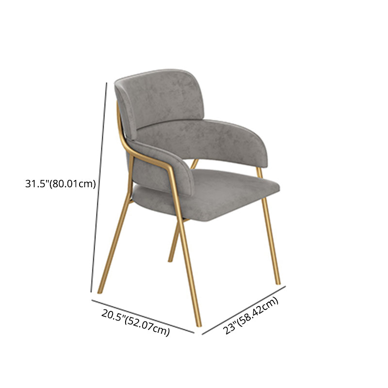 Traditional Faux Marble Top Dining Set with Gold Metallic Legs for Dining Furniture