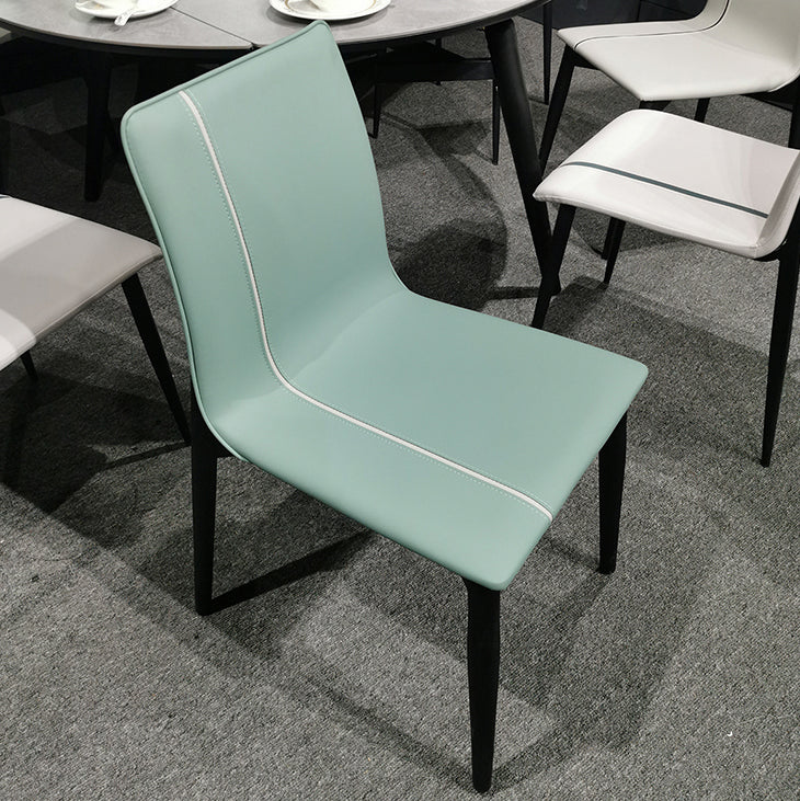 Minimalist Style Sintered Stone Dining Table Set of Collapsible Dinette Set