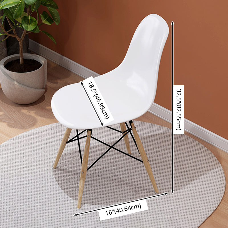 Juego de comedor de madera tradicional con 4 patas de madera marrón claro para muebles de comedor