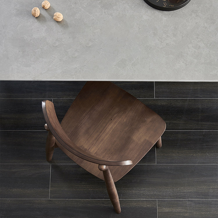 Standard Sintered Stone Esszimmerset mit 4 schwarzen Metallic -Beinen für Küchenmöbel