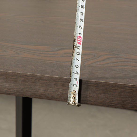 MDF 5 PCS Juego de comedor moderno con sillas de bocina de vaca Juego de comedor de altura estándar