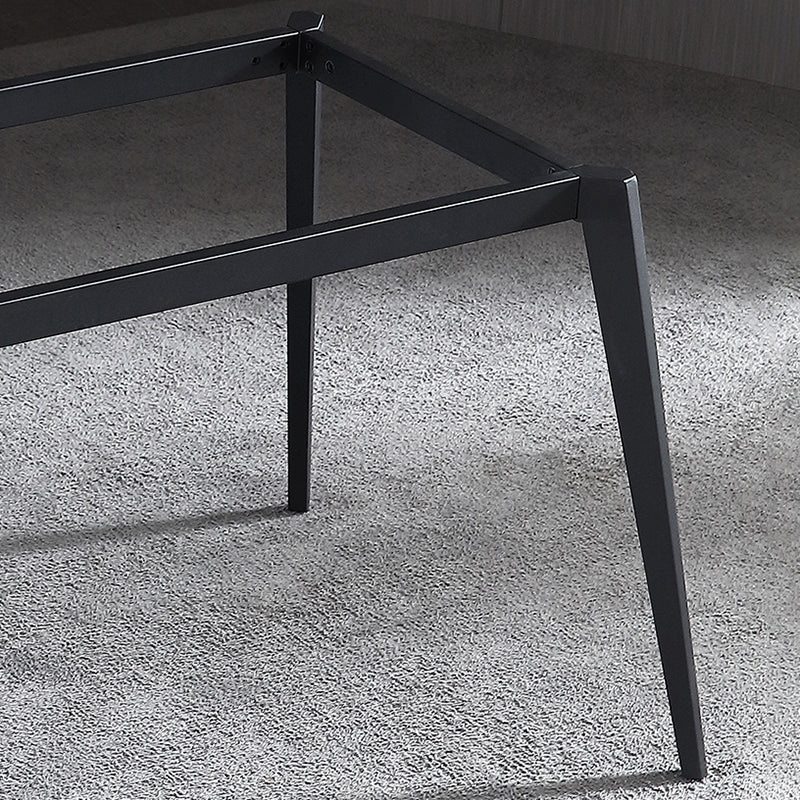 Modern Style Sintered Stone Dining Set with Rectangle Shape Dinette Set  for Home Use