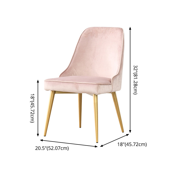 Scandinavian Faux Marble Top Dining Room Set with Rectangle Table and 4 Legs Base Dining Set