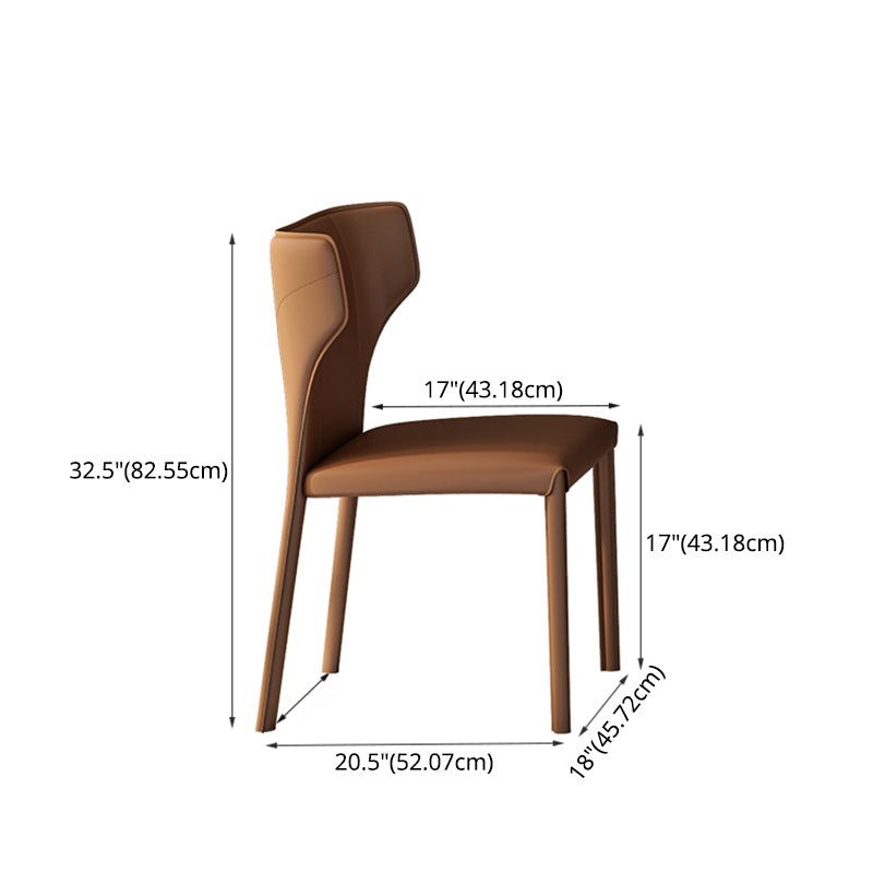 Minimalist Style Dining Table Set with Rectangle Shape Table and Upholstery Chairs