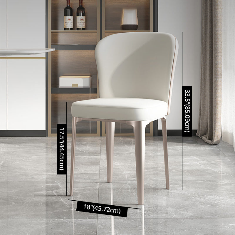 Minimalist Dining Table Sets with Rectangle Shape Table and Upholstered Chairs