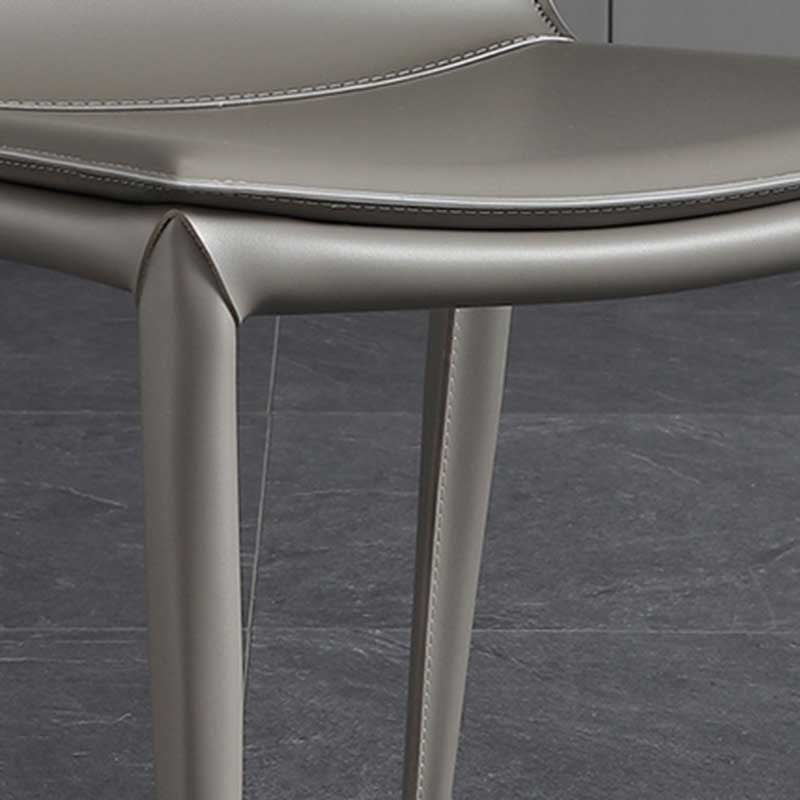 Contemporary Kitchen PU Leather Dining Side Chair Parson Dining Side Chair