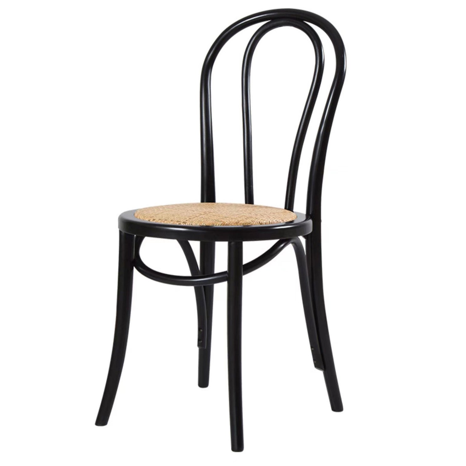 Birch Wood Contemporary Dining Room Chairs Windsor Back Side Chair Set