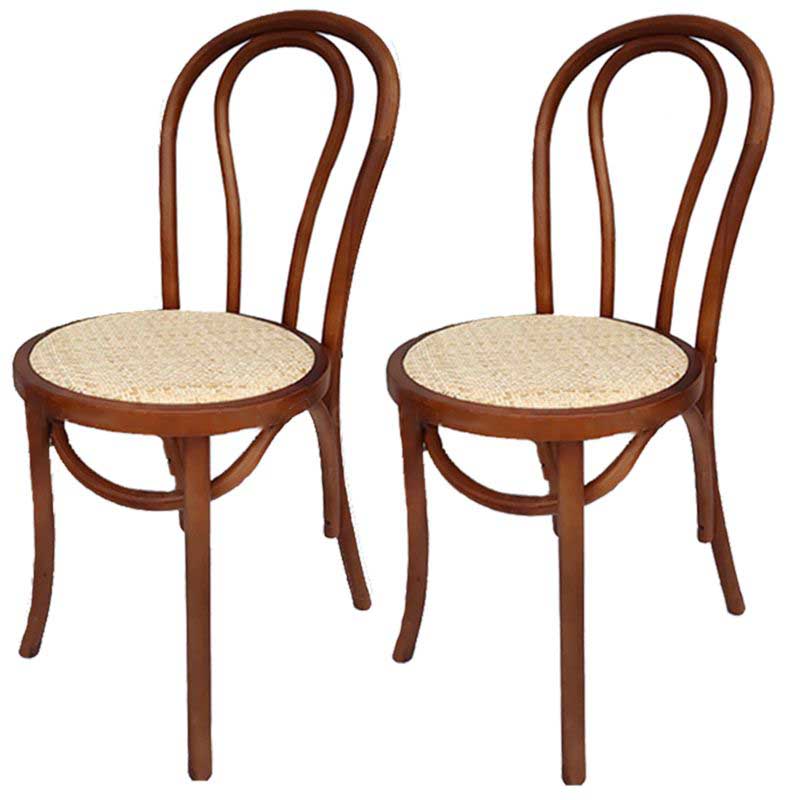 Birch Wood Contemporary Dining Room Chairs Windsor Back Side Chair Set