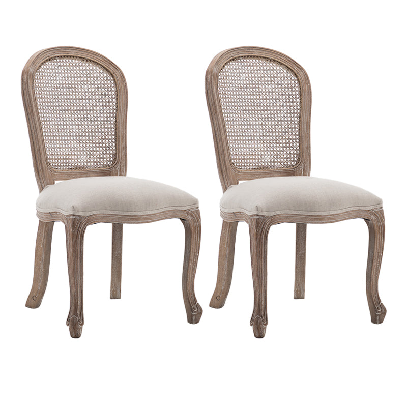 Chaise de salle à manger de style country en bois de style intérieur 20 ''