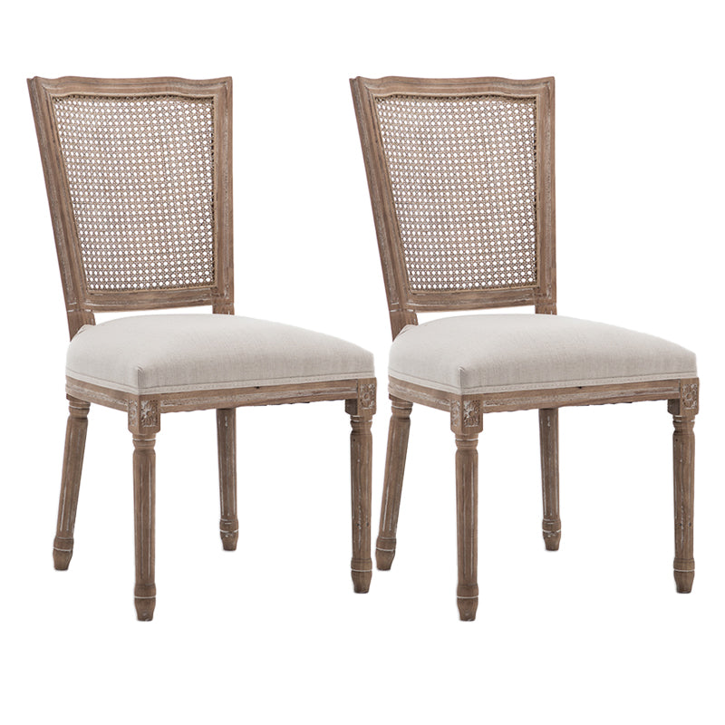 Chaise de salle à manger de style country en bois de style intérieur 20 ''