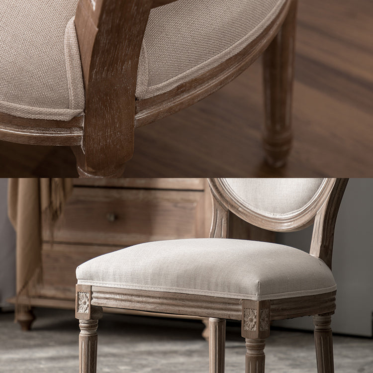 Chaise de salle à manger de style country en bois de style intérieur 20 ''
