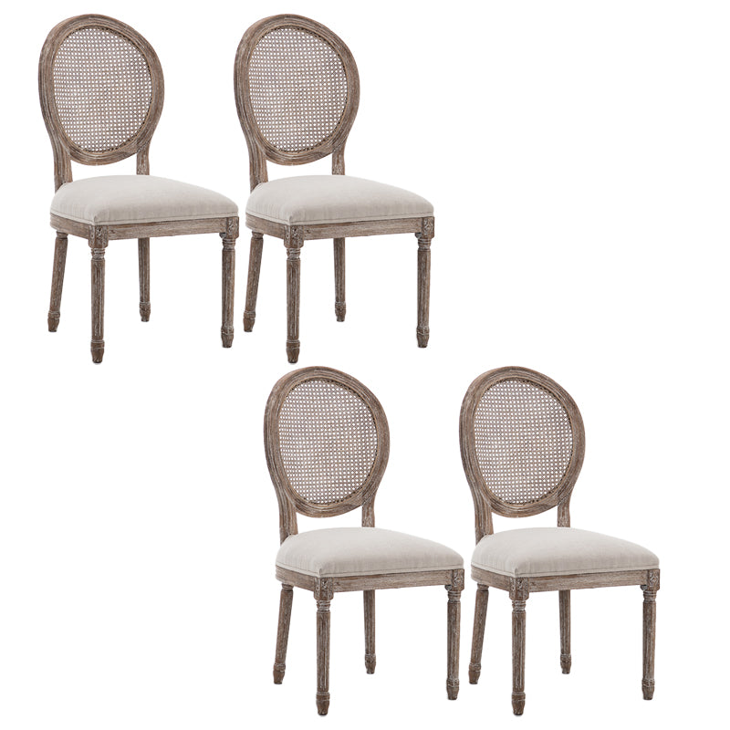 Chaise de salle à manger de style country en bois de style intérieur 20 ''