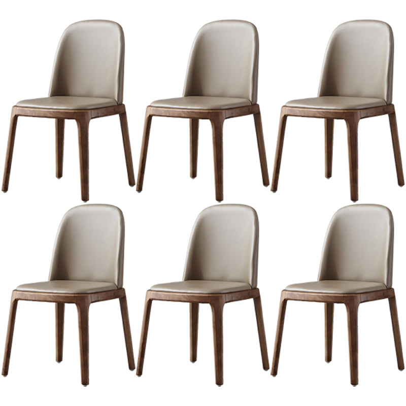 Ensemble de chaises en bois pour salle à manger et cuisine scandinave Glam, ensemble de chaises d'appoint à dossier solide