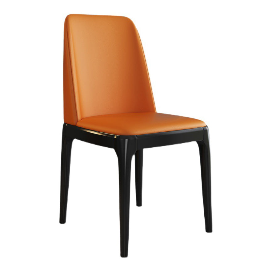Ensemble de chaises en bois pour salle à manger et cuisine scandinave Glam, ensemble de chaises d'appoint à dossier solide