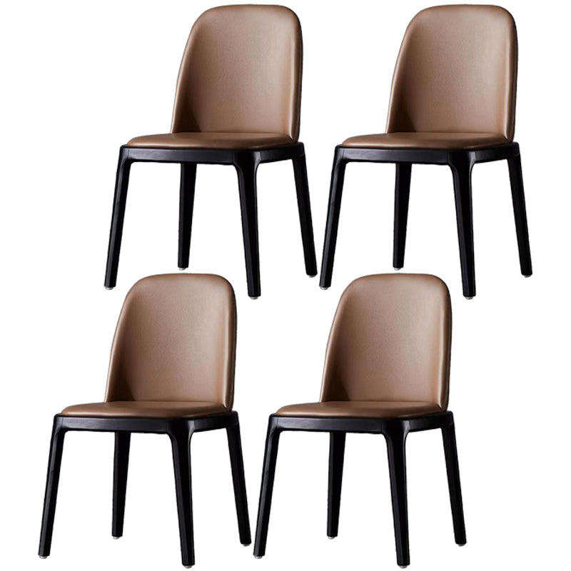 Ensemble de chaises en bois pour salle à manger et cuisine scandinave Glam, ensemble de chaises d'appoint à dossier solide