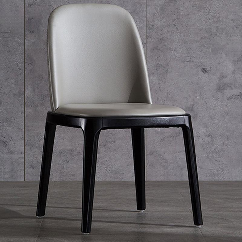 Ensemble de chaises en bois pour salle à manger et cuisine scandinave Glam, ensemble de chaises d'appoint à dossier solide