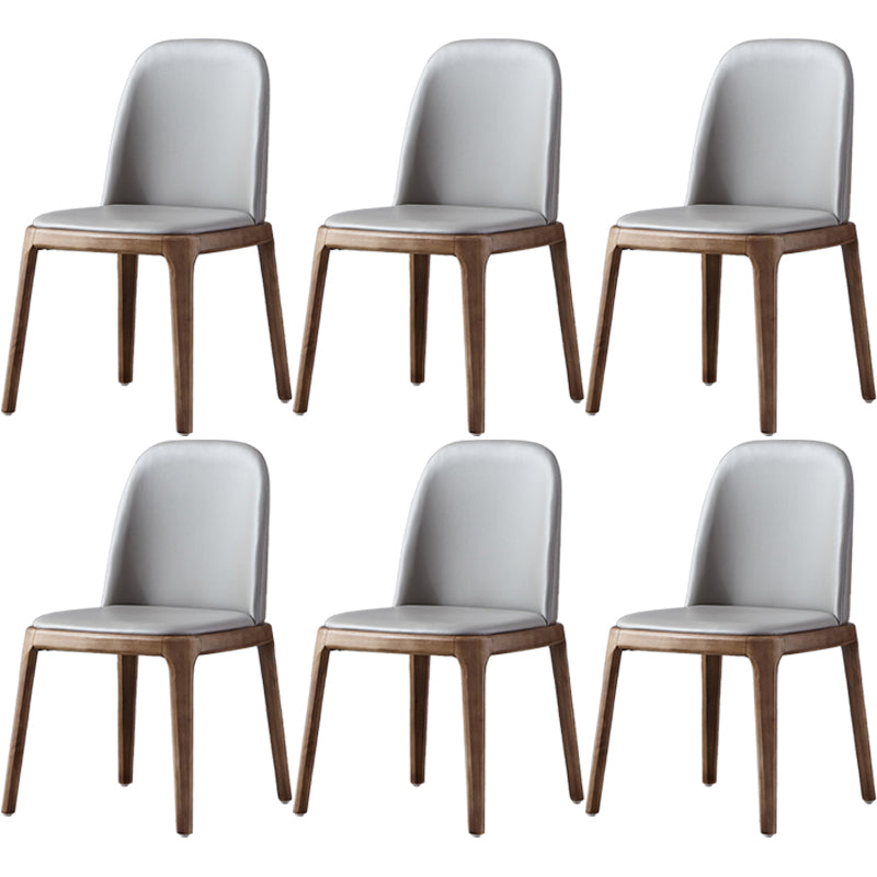Ensemble de chaises en bois pour salle à manger et cuisine scandinave Glam, ensemble de chaises d'appoint à dossier solide