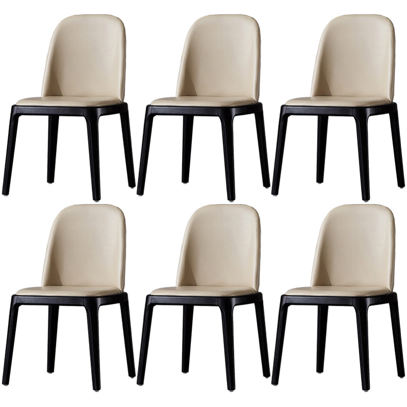 Ensemble de chaises en bois pour salle à manger et cuisine scandinave Glam, ensemble de chaises d'appoint à dossier solide