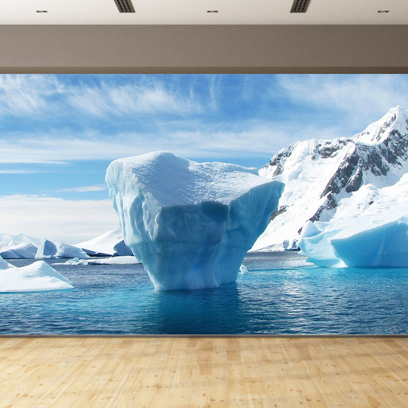 Oversized Sea Mural Wallpaper Photography Horizontal Wall Decor for Home